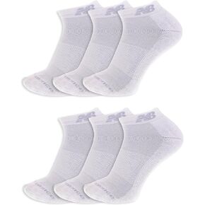 New Balance Women's Performance Cushioned Low Cut Socks-6 & 12 Pairs-Moisture Wicking