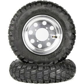 Z50 Wheel Kit, 3.50-8 Tyres for honda Z50 Z50A Z50R Z50J 50cc Mini Trail Moneky Bike, Tubeless Tires with Alloy Aluminium Rims 2 Packed (Black)
