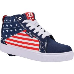 HEELYS Men's Racer Mid (Little Big Kid/Adult) Wheeled Heel Shoe