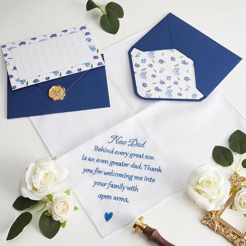 Mother of the Bride Gifts Wedding Handkerchief, AKI-106E-Mom in Kuwait