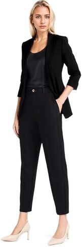 Beninos Womens 3/4 Sleeve Blazers Business Casual Solid Lightweight Suit Jacket Office Blazer in Kuwait