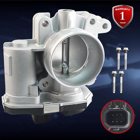 Electronic Throttle Body Assembly S20094 Compatible with Buick Allure LaCrosse Chevrolet Colorado Impala GMC Canyon Hummer H3 H3T Isuzu i-370 3.7L L5 5.3L V8 Replaces 12694877 977-362 TB1048 in Saudi Arabia
