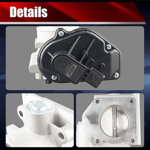 مجموعة جسم الخانق الإلكترونية S20174 متوافقة مع Ford F-150 2005-2008 4.2L V6 استبدال 6L3Z9E926B 977-602 TB1161 6E-6011 in Kuwait