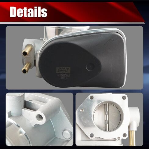 Electronic Throttle Body Assembly 6E5Z9E926AA Compatible with Ford Fusion 2006-2008 Lincoln Zephyr 2006 Mercury Milan 2006-2008 3.0L V6 Replaces S20028 977-589 67-6009 TB1017 in Saudi Arabia