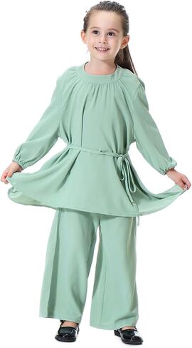 Odizli Kids Girls الإسلامية الإسلامية المكون من قطعتين in Kuwait