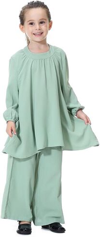 Odizli Kids Girls الإسلامية الإسلامية المكون من قطعتين in Kuwait