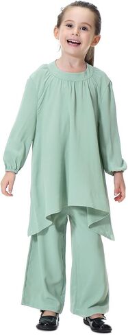 Odizli Kids Girls الإسلامية الإسلامية المكون من قطعتين in Kuwait