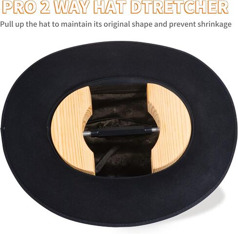 Hat Stretcher 4 Way Hats Expander Fitted Size 7 1/2 to 10 5/8 Wooden Hat Maintainers for Fedora Cowboy Caps in Saudi Arabia