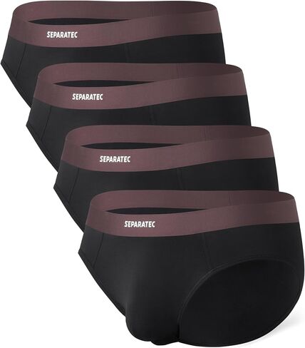 ملخصات رجال منفصلة من رجال رايون صنع من الخيزران تنفس الملابس الداخلية للملابس الداخلية المزدوجة للملابس الداخلية للرجال 4 حزمة in Kuwait