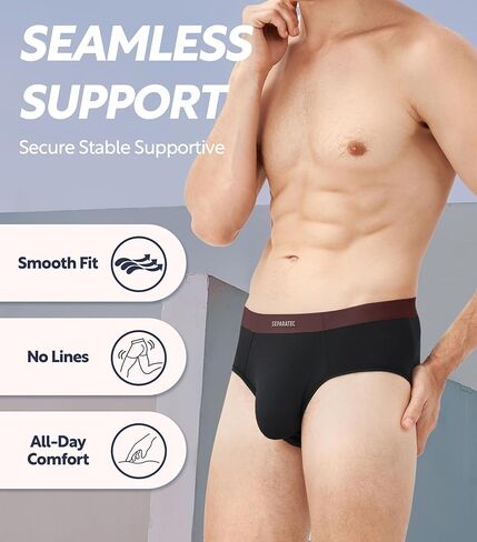 ملخصات رجال منفصلة من رجال رايون صنع من الخيزران تنفس الملابس الداخلية للملابس الداخلية المزدوجة للملابس الداخلية للرجال 4 حزمة in Kuwait