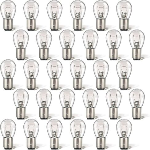 Meonum 20 Pack 1157 Bulbs, Long Life 1157 Light Bulb Replacement, 12V 21W/5W Tail light Turn Signal Brake Light Bulb Bulk Compatible with 7528 2357 2057 1016 1034 1076 for Marker Tail Running Parking in Kuwait