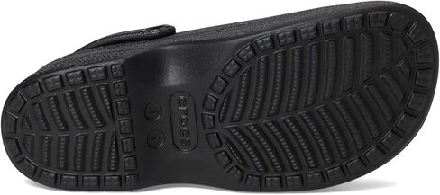 Crocs Classic Mary Jane Clogs (Little Big Kid) ، Black Glitter ، 12 US Usisex in Saudi Arabia