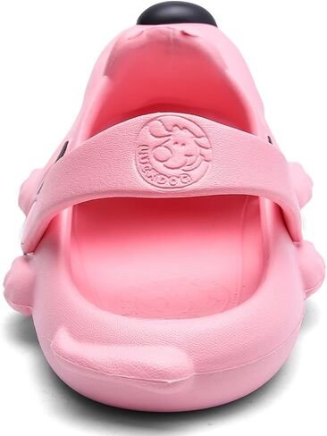 أطفال يسد الفتاة الفتيات لطيف كرتون الكلب الكلب Slip-on Slippers شرائح أحذية (طفل صغير/طفل صغير/طفل كبير) in Saudi Arabia