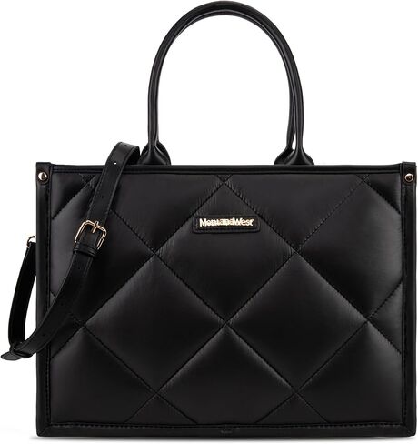Montana West Large Puffy Tote Bag for Women Quilted Handbag Ladies Satchel in Saudi Arabia