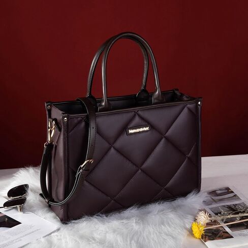 Montana West Large Puffy Tote Bag for Women Quilted Handbag Ladies Satchel in Saudi Arabia