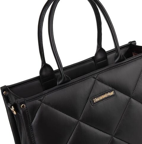 Montana West Large Puffy Tote Bag for Women Quilted Handbag Ladies Satchel in Saudi Arabia