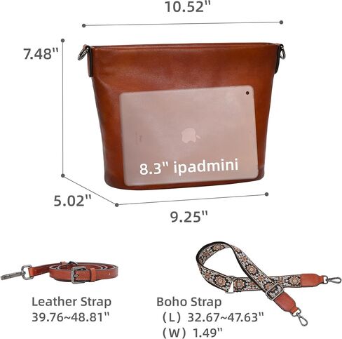 ISWEE LEALLE LEATHERS FOR Women Vintage Crossbody Bag Bag Women Women Counter Handbags Designer Hobo Pres in Kuwait