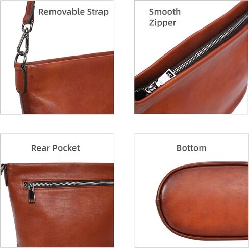 ISWEE LEALLE LEATHERS FOR Women Vintage Crossbody Bag Bag Women Women Counter Handbags Designer Hobo Pres in Kuwait