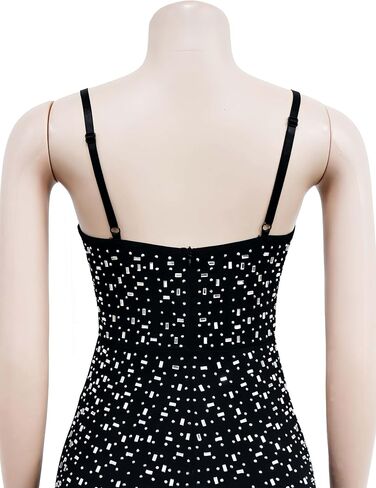 Women's Sparkle Rhinestone Jumpsuits for Women Sexy Party Night Out in Kuwait
