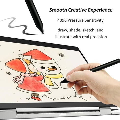 القلم النشط القابل لإعادة الشحن G3 لقلم HP النشط القابل لإعادة الشحن G3؛ متوافق مع HP EliteBook x360 1030 G3/G4 EliteBook x360 1040 G5/G6 HP ZBook Studio x360 G5 in Kuwait