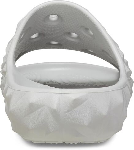 Crocs Unisex-Adult Classic Geometric Slide v2 Black in Saudi Arabia