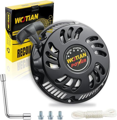 WOTIAN 212CC PULL Start متوافق مع Predator 212 START ASSEMBLY HARBOR FRIEGHT 196CC 212CC 225CC 6.5HP 7HP 7.5HP RECOIL Starter for Engine Presication Parts Pump Pumperator 69730 60363 in Kuwait