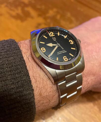 CEYADG Pagani Design Automatic Watches for Men 36mm Stainless Steel Men’s Wristwatch, Sapphire Mechanical Watches, NH35A Movement in Saudi Arabia