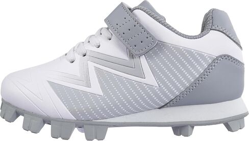 Baseball Cleats for Kids - Unisex-Child Rubber Molded Softball Cleat - Boys Girls Outdoor Athletic Shoes in Kuwait