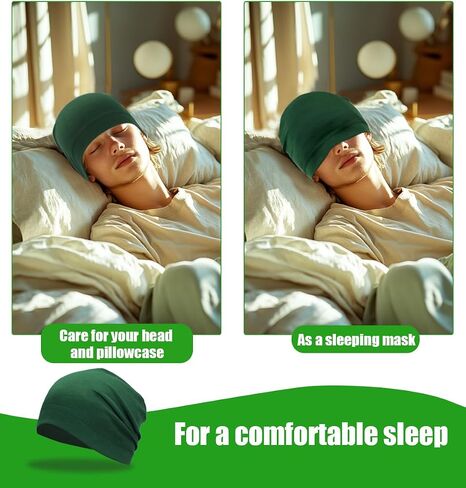 Lightweight Cotton Beanie, Summer Skull Caps, Breathable Thin Sleep Hats for Running Cycling Hiking Fishing in Kuwait