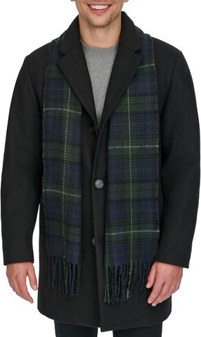 Dockers Men's Henry Wool Blend Top Coat in Saudi Arabia