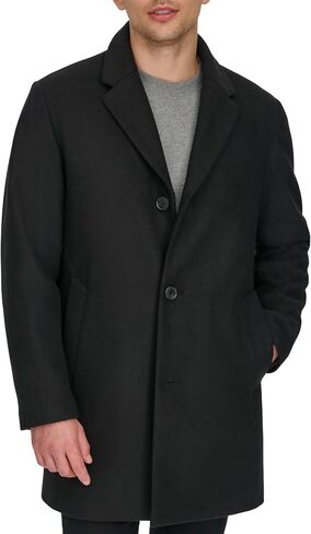 Dockers Men's Henry Wool Blend Top Coat in Saudi Arabia