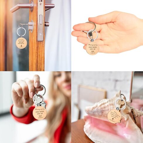 Fumete 50 Pcs Christian Bible Verse Keychains Bulk Inspirational Religious Wooden Key Chains Church Gifts for Men Women in Saudi Arabia