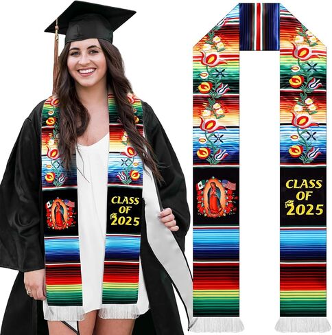 فئة Berlune لعام 2025 ، سرق التخرج المكسيكي Mexican Sash 80 '' in Kuwait