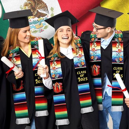 فئة Berlune لعام 2025 ، سرق التخرج المكسيكي Mexican Sash 80 '' in Kuwait