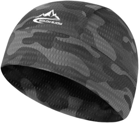 Cooling Skull Cap for Men Women UV Sun Protection Helmet Liner Beanie Head Wrap Sweat Wicking Ski Motorcycle Hat in Saudi Arabia