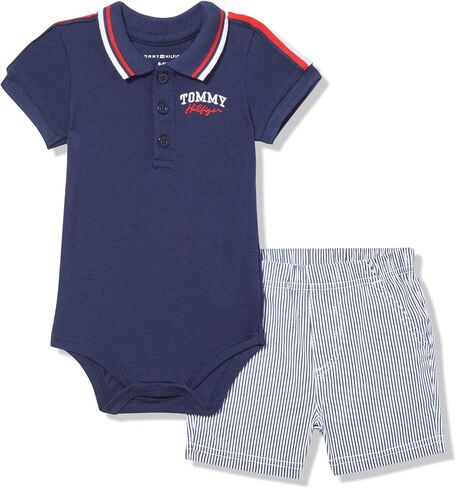Tommy Hilfiger boys 2pc Polo Short Set in Saudi Arabia