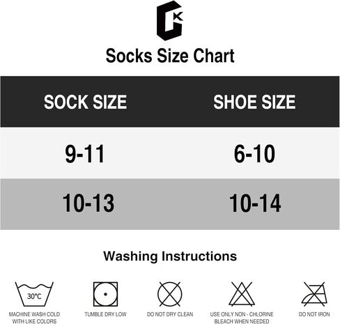 GKX Men's Merino Wool Moisture Wicking Outdoor Hiking Heavy Duty Work Cushion Crew Socks in Saudi Arabia