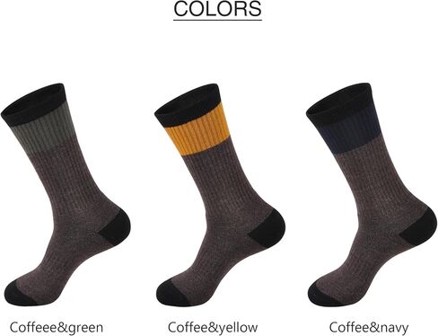 GKX Men's Merino Wool Moisture Wicking Outdoor Hiking Heavy Duty Work Cushion Crew Socks in Saudi Arabia