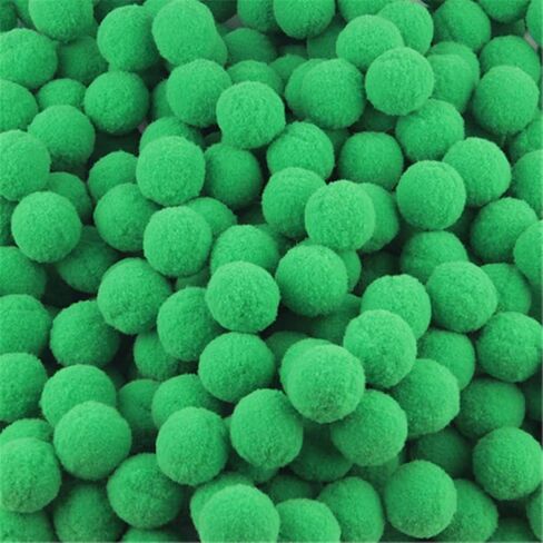 Zhiheng 500 Pack Fluffy Mini Pompoms Balls High Density Pom Poms for Kids Crafts Jewelry Making Accessories Clothing Appliques Decorations (Beige, 10mm) in Saudi Arabia