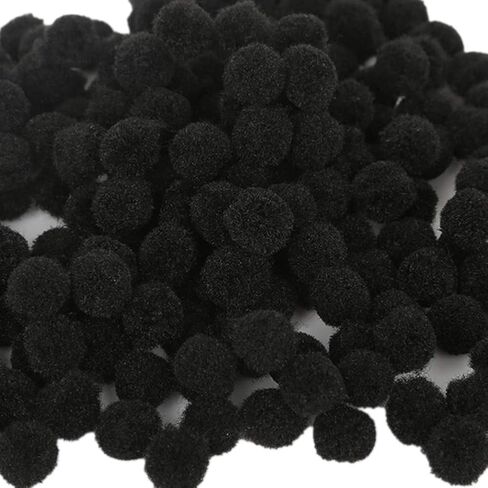 Zhiheng 500 Pack Fluffy Mini Pompoms Balls High Density Pom Poms for Kids Crafts Jewelry Making Accessories Clothing Appliques Decorations (Beige, 10mm) in Saudi Arabia