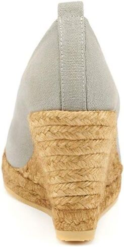 Viscata Marquesa Espadrille Canvas Wedges Spain Handmade 3 ½" Heel Women's Pumps with Breathable Organic Cotton Canvas and 100% Natural Jute Midsole for All Occasions: Casual, Work, Party in Saudi Arabia
