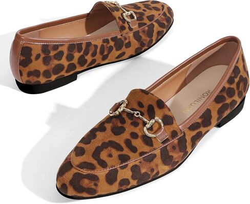 Womens Loafers Flats Dress Shoes Slip On Penny Comfortable Round Toe Business Casual Work in Saudi Arabia