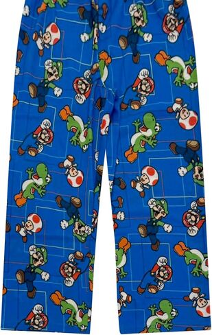 Super Mario Boys Pajama Set - 3 Piece Pants, T-Shirt & Shorts - Sleepwear PJ Set for Kids, Toddler Boys Pajamas in Saudi Arabia