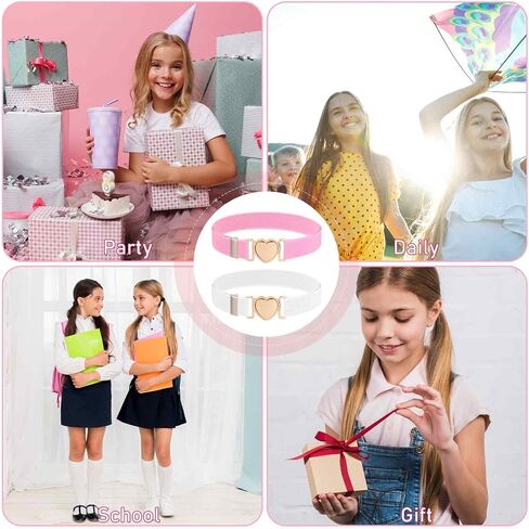 Kids Elastic Belt for Girls, 2PCS Adjustable Toddler Stretch Belts for Waist Size 15-30" Pants Jeans Dress Boys Girls in Kuwait