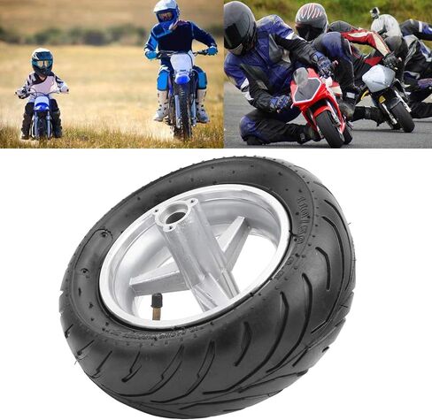 جيب دراجة إطارات إطارات الحافات الإطارات المضادة للزلاجات مناسبة لدراجة الجيب ، الأسود (العجلة الأمامية) in Kuwait