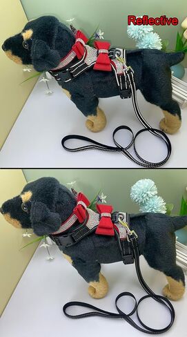 نيوتنسينا 3 قطع ربطات عنق بلينغ لطيف للكلاب وطوق للكلاب مع مقود للكلاب - وردي - M in Kuwait