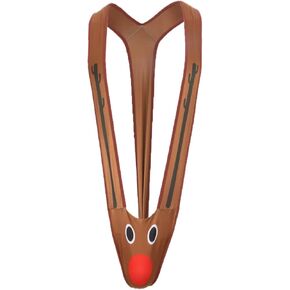Evankin Christmas Gag Gift Men Novelty Funny Underwear with Bells Mankini Costume Sexy Bodysuit Strap Thong