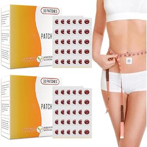 ملصق السرة 60pcs ، بقع مقاومة للعروع ، ملصقات مقاومة للماء للنساء ، ملصق طبيعي للنساء والرجال ، وسادات البطن