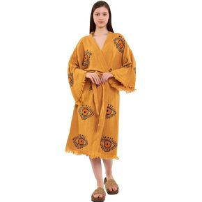 Evil Eye Kimono Robe - Beach Kimono Coverups for Woman