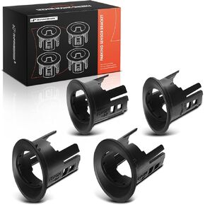 A-Premium 4-PC Front Inner and Outer Parking Assist Sensor Retainer Bezels Compatible with Ford Models - Ranger 2019 2020 2021 2022 2023